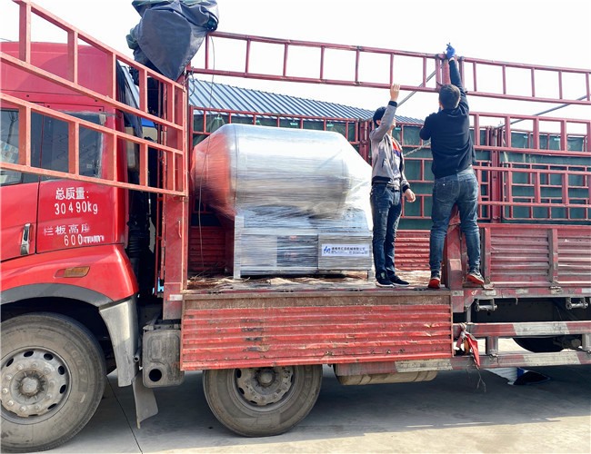 1200L變頻水冷泵真空滾揉機發(fā)往河北滄州